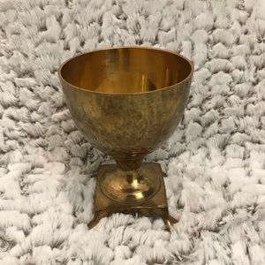 Vintage Brass Chalice